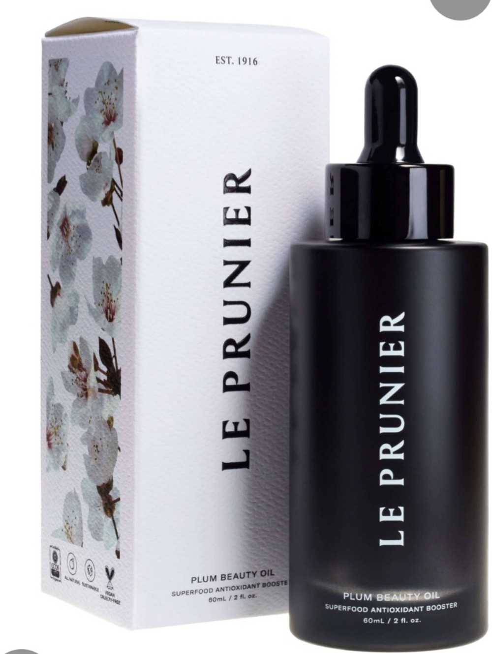 Le Prunier Plum Beauty Oil – New In Box 1  Fluid oz